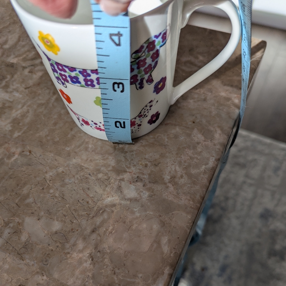 Rose Of England Floral Dachshund Ceramic Mug-Never Used - Picture 5 of 5